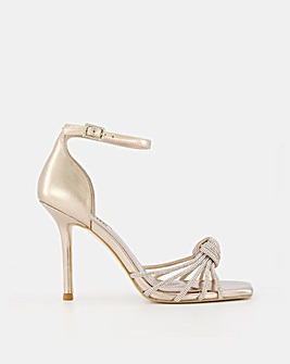Dune Marvella Barely There Suede Sandals