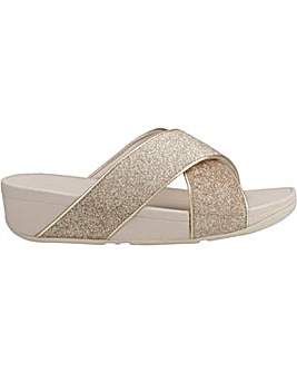 Fitflop Lulu Glitterdust Cross Slides