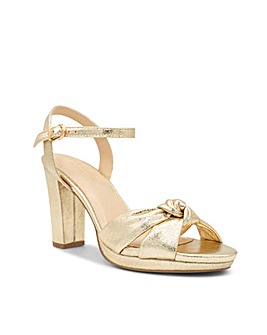 Paradox London Lani High Block Heeled Sandal