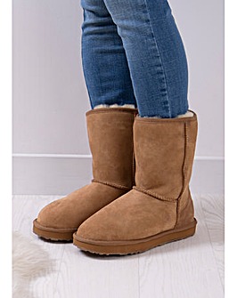 Just Sheepskin Ladies Short Classic Boot