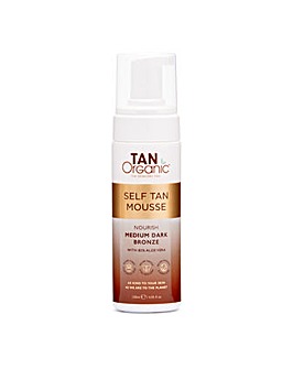 Tan Organic Self-Tan Mousse - Medium Dark Bronze