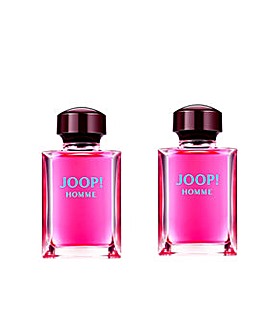 Joop Homme Aftershave Splash 75ml x 2