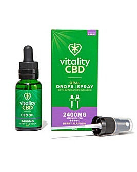 Vitality CBD Dual Applicator 2400mg Berry