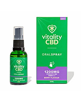 Vitality CBD Oral Spray 1200mg Berry