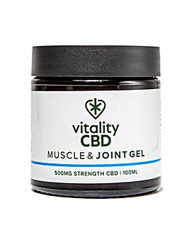 Vitality CBD Muscle and Joint Gel 500mg