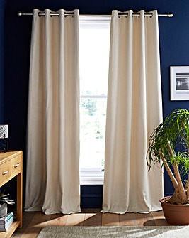 Toledo Chenille Thermal Eyelet Curtains