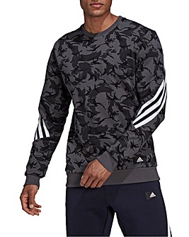 adidas FI Camo Crewneck Sweatshirt