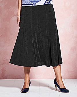 Plain Slinky Skirt Length 32in