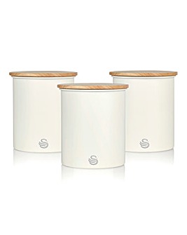 Swan Nordic Set of 3 Canisters