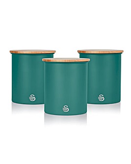 Swan Nordic Set of 3 Canisters