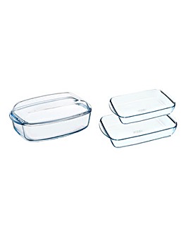 Pyrex Roasting and Casserole Set