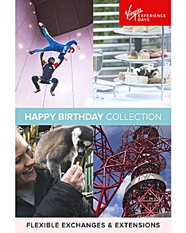Happy Birthday Collection E-Voucher - Over 90 Experiences to Choose From