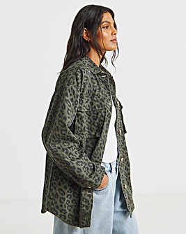 Leopard Utility Shacket