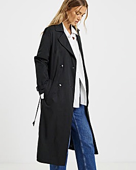 Black Esssential Trench