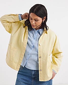 Buttermilk Yellow Shacket