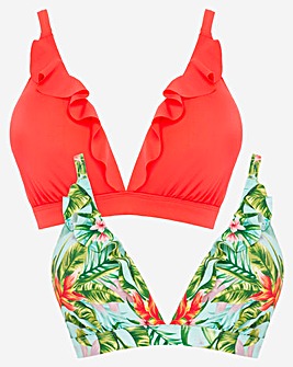 Value 2 Pack Bikini Tops