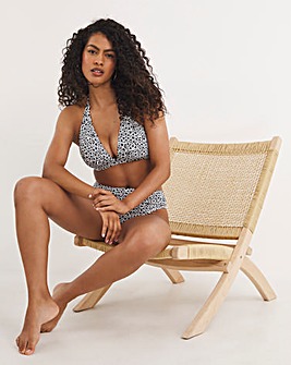 Value Geo Print Bikini Top