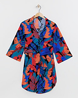 Tropical Cotton Beach Shirt