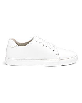 Leather Lace Up Leisure Shoes Wide E Fit