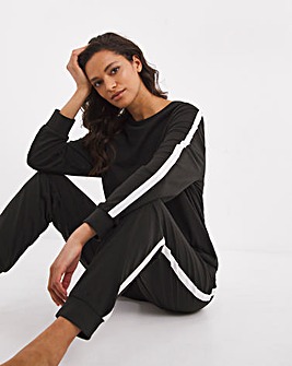 Pretty Secrets Jersey Side Stripe Twosie