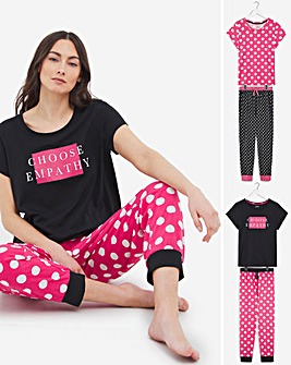 Pretty Secrets 2 Pack Pyjama Sets