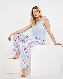 Pretty Secrets Tie Top Pyjama Set