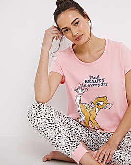 Bambi T-Shirt And Legging PJ Set And Headband