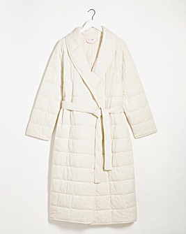 Pretty Secrets Long Quilted Robe