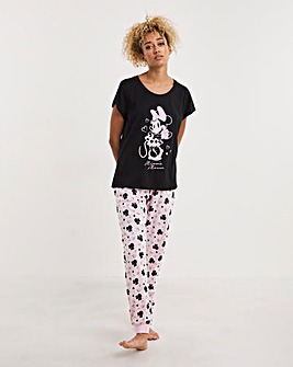 Minnie Mouse Cuffed Pyjama Set