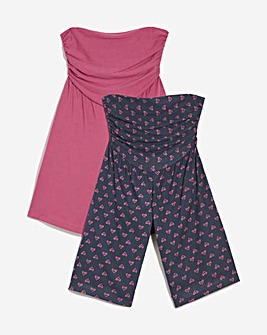 Pretty Secrets 2 Pack Maternity Culottes