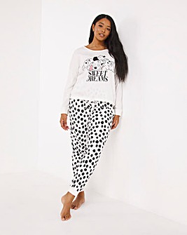 101 Dalmatian Ribbed Pyjama Set