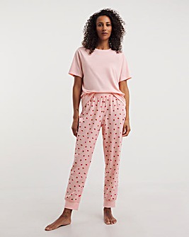 Pretty Secrets Strawberry Print Value Pyjama Legging Set