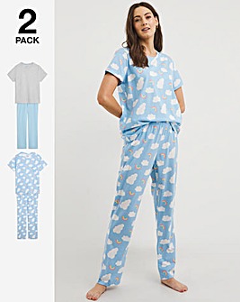 Pretty Secrets Value 2 Pack Pyjama Set