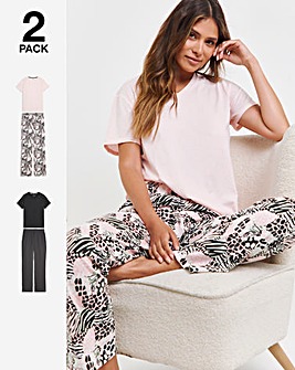 Pretty Secrets Value 2 Pack Pyjama Sets