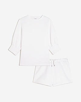 Pretty Secrets Quilted Lounge Short Set