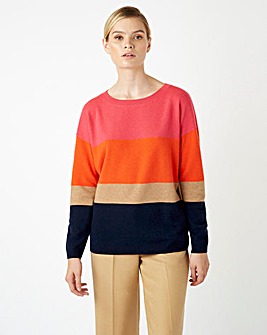 Hobbs Striped Sofia Sweater