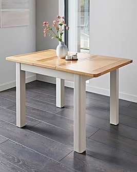 Logan Two-Tone Small Extending Dining Table