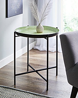 Zara Metal Folding Side Table