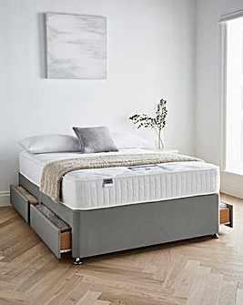 Silentnight Tranquility 1000 Pocket Divan Set with 4 Drawers