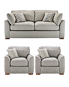 Ashton 3 Seater Sofa Plus 2 Chairs