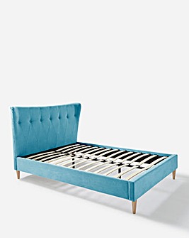 Aviana Fabric Bed Frame with Memory Mattress