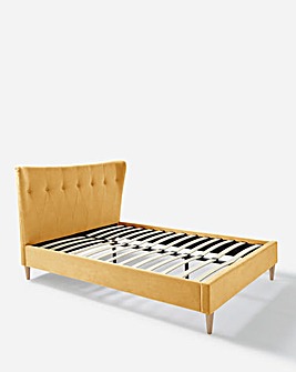 Aviana Fabric Bed Frame with Memory Mattress