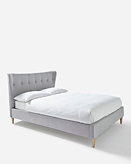 Aviana Fabric Bed Frame with Silentnight Pocket Mattress
