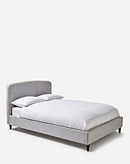 Otto Fabric Bed Frame with Quilted Mattress