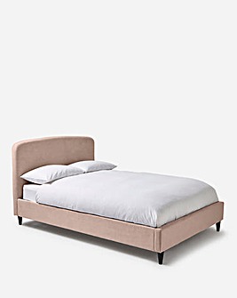 Otto Fabric Bed Frame with Silentnight Pocket Mattress