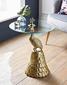 Peacock Side Table