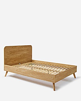 Oslo Wooden Bed Frame with Memory Mattress