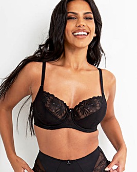 Pour Moi St Tropez Full Cup Wired Bra Black