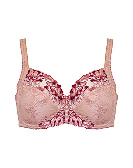 Pour Moi Sofia Full Cup Wired Bra Pink/Mulberry