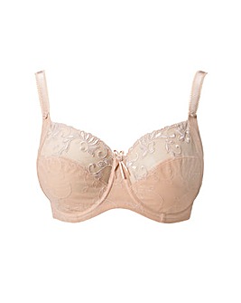 Pour Moi Imogen Rose Full Cup Wired Bra Latte